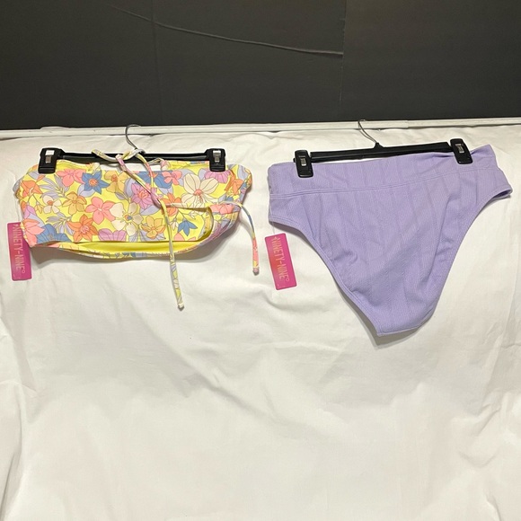 Ninety-Nine Women’s Top and Bottom Bikini Swim Set Size L (11-13) NWT - Picture 3 of 6